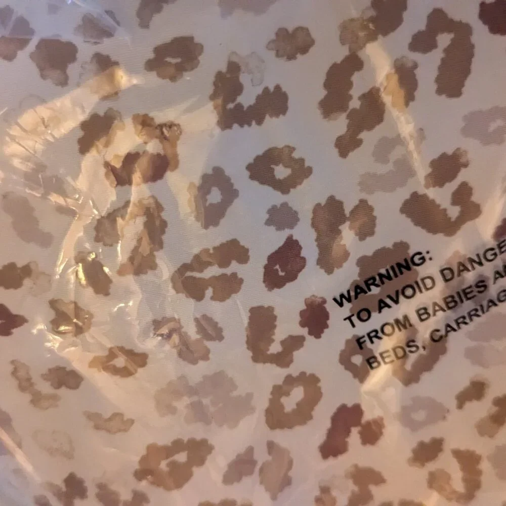 NWT 2pc Sonia Kashuk Makeup Bag Set Animal Print Designer Christmas Holiday Gift